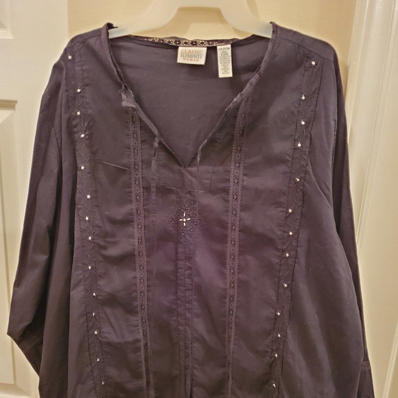 CLASSIC ELEMENTS WOMAN BEAUTIFUL BLACK SQUARE DANC - Picture 1 of 5